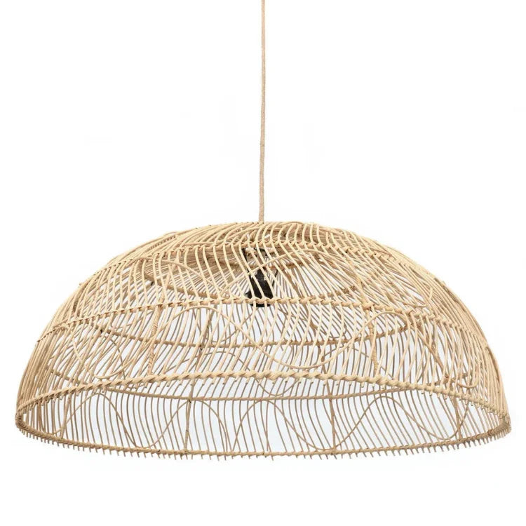 From Hanoi Vietnam Large Handmade Bamboo Pendant Light Shade Chandelier Asian Eco-Friendly for Outdoor Balcony Wedding Events Parties Garden Decoration