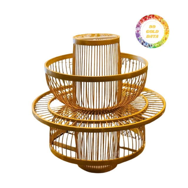 Vietnamese Handcrafted 100% Bamboo Pendant Lamp with Traditional Woven Shade, Ideal for Home Balcony or Cafe Decoration with Rustic Design Style