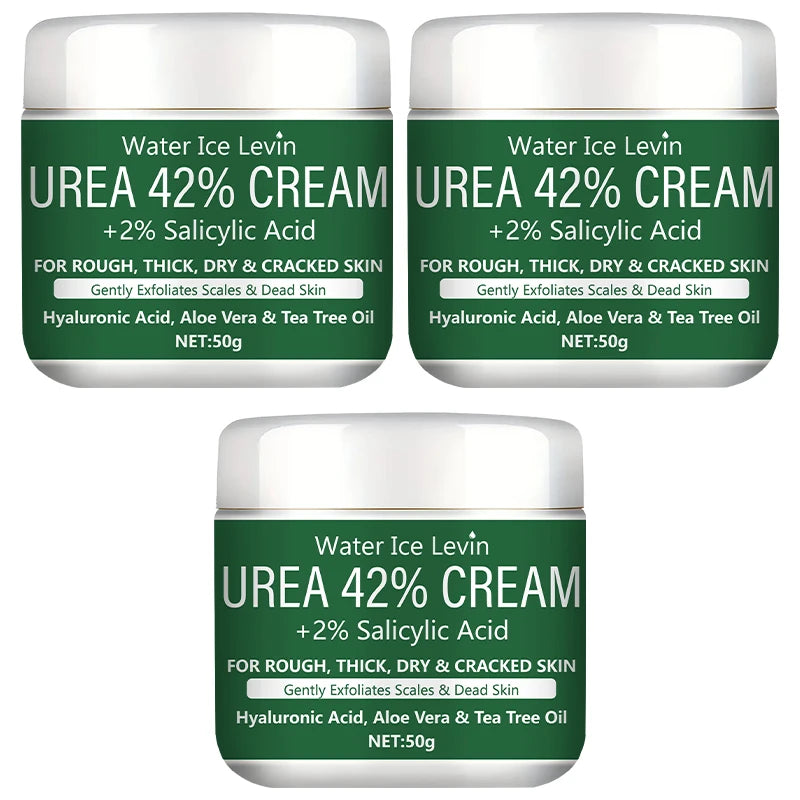 New  2 PCS Set 42% Urea Cream + 2% Salicylic acid Foot and hand Moisturizer, Deep Moisturizer and Nourishing Moisturizer Callus Remover Feet Hands Wax Diabetic Foot Care