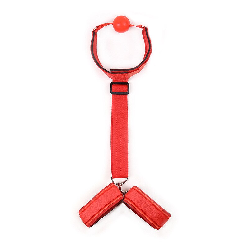 Handcuffs Ankle Neck Sleeves Open Legs Strap Restraint Toys Women Couples Men BDSM Bondage Sets Flirting Vibrator Free Sex Store