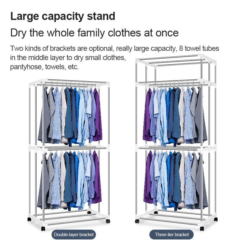 HOT SALE Home Professional Electric with Remote Control and APP Control Collapsible Portable Smart Wrinkle Dresser UV Steam Automatic  Ironing Clothes Dryer Heavy Duty  for Use Hotels Use