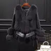 5 Colors Luxury Casual Breathable Thick Women's Real Natural Fox Fur Coat Winter Warm Jacket Outerwear Female Winter Streetwear Apparel Clothing Supplies