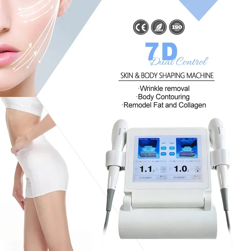 HOT SALE New Technology Professional Full Body 7D Machine Mask Face Body Legs Arms Lifting High Intensity Face Clean Brush Skin Firming Anti Aging Machine Women Skin Care Supplies