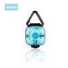 10 Colors Dogs Cats Night Walking 4 Lamp Beads Frosted Shell Pet Walking Light Two Wearing Ways 3 Flash Modes Long Battery Life Dog Collar Clip Safety Light Anti-Lost Pets Security Accessories
