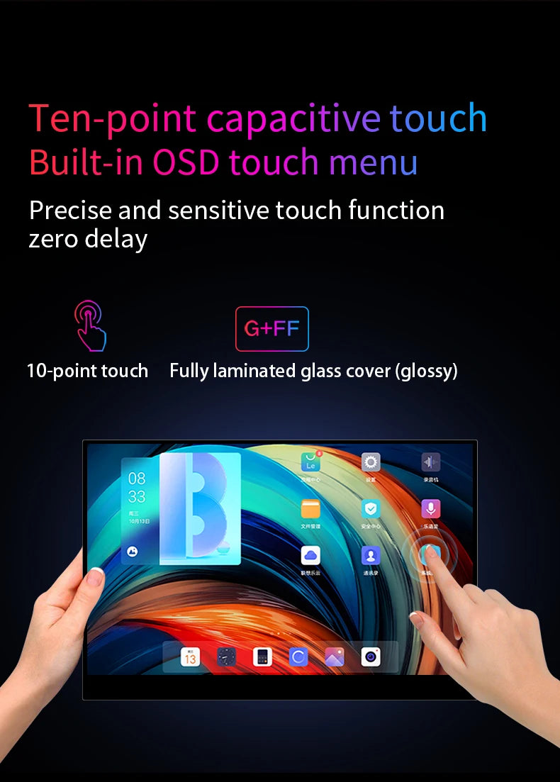 NEW 15.6-inch IPS 4K 240Hz High-Refresh-Rate Portable Monitor for PC Laptop Smartphone and Nintendo Switch Computer Accessories Electronic Supplies