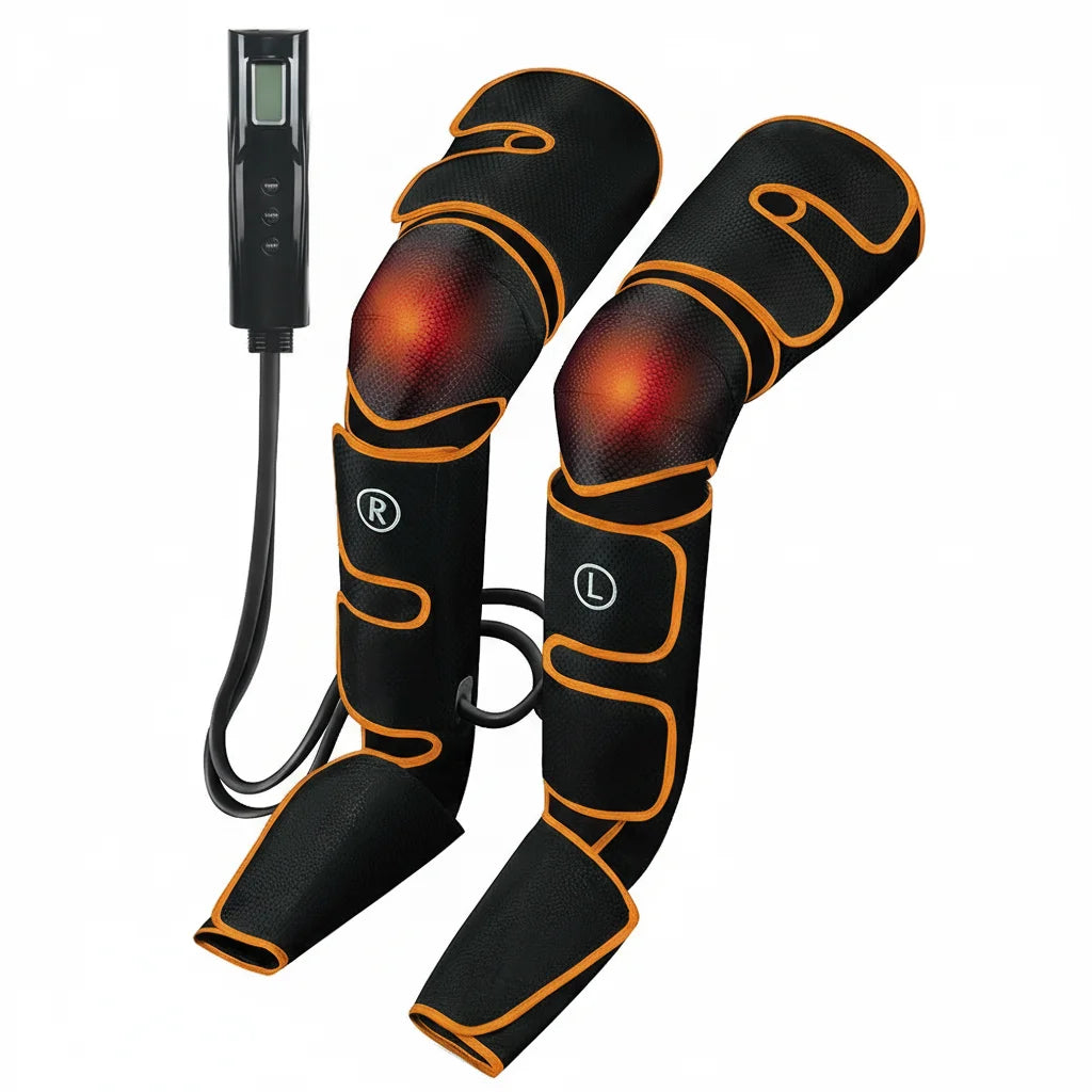 Hot Sale Air Compression Leg Foot Blood Therapy Boots Blood Circulator Massager Leg Air Massager  Relaxation Arthritis Pain Relief Health Care Supplies