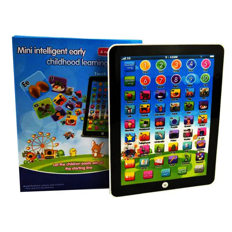Electric Kids Study Laptop Toys English Learning Pad Educational Tablet for Children