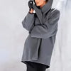 Just Arrived 8 Colors S-5XL Plus Size Women Winter Warm Loose Casual Coats Autumn Single Breasted Windbreakers Jackets Women Solid Long Sleeve Office Ladies Outerwear Luxury Tops