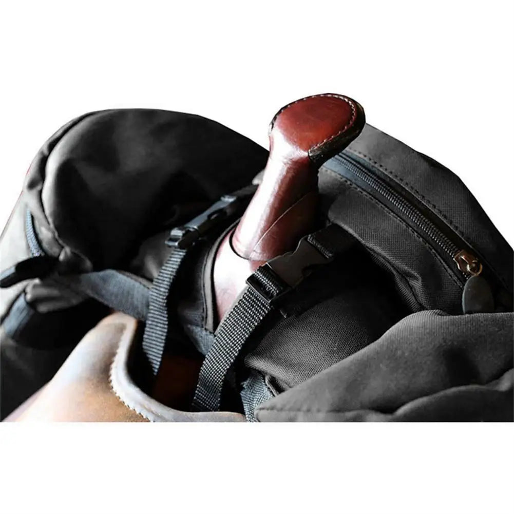 Large Capacity Horn Saddle Bag Set Durable Pommel Saddlebag Combo For Cross Country Riding Saddle Bag Luggage Bags