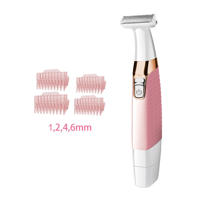 Full Set Original kemei Rechargeable Lady Women Epilator Hair Remover Electric Razor Shaver Women Men Grooming Accessories Hair Care Supplies
