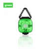 10 Colors Dogs Cats Night Walking 4 Lamp Beads Frosted Shell Pet Walking Light Two Wearing Ways 3 Flash Modes Long Battery Life Dog Collar Clip Safety Light Anti-Lost Pets Security Accessories
