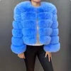 NEW Arrivals 10 Colors S-6XL Plus Size Women's Artificial Fur Jacket Versatile Faux Fur Short Jacket Outerwear Bomber Coats Evening Party Night Clubwear Coats Women Winter Apparel Supplies