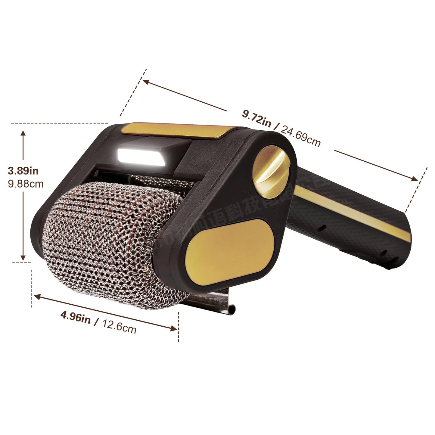 HOT SALE Rechargeable Electric Grill Brush Power Spinning Stainless Steel Bristle BBQ Cleaning Brush Food Grade Plastic Handle Outdoor Camping Barbeque Supplies