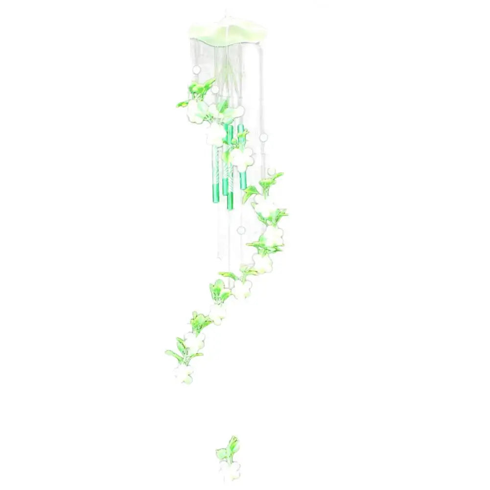 NEW Arrivals Luminous Glow in Dark Grape Wind Chimes Grapes Wind Chime Home Patio Porch Waterproof Hanging Ornament Garden Decoration