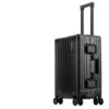 100% All Aluminum Magnesium Alloy 20' 24' 29' Inch Premium Unisex Spinner Wheels Carry on Trolley Luggage Suitcases Sets Travel Business Trips Professional Top Quality Luxury Suitcases