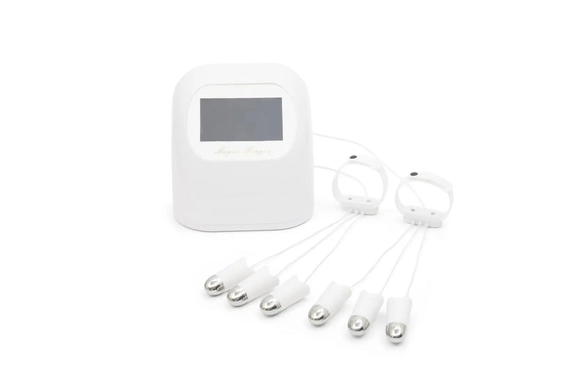 Women EMS NEW Technology T-Face ABS Golden Finger Machine Microcurrent Body Facial Beauty Device with EMS Technology LED UK/EU/AU/US  Plug Lifting Fade Fine Lines Beauty Salon Devices Ladies Skin Care Supplies