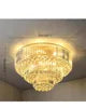 HOT SALE Villa Home Luxury K9 Crystal Chandelier 5 Years Warranty Contemporary Square Gold Luxury Ceiling Light LED Creative Crystal Lamp Fixtures Home  Decoration Lighting Supplies