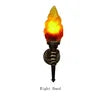 Medieval Castle Lamps Art Creative Aluminum Torch Hand Gothic Wall Lamp Outdoor Light Garden Yard Porch Living Room Bedroom Stair Aisle Corridor Lights