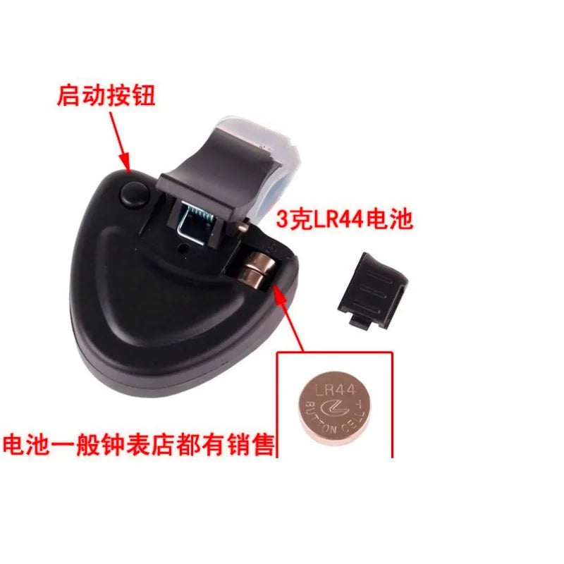 5 Colors Electronic Fish Bite Indicator  Light Sea Fishing Alert Bell Alarm with Buffer Feature Don't Miss A Catch Clip On Rod Fish Buzzer Fishing Accessories