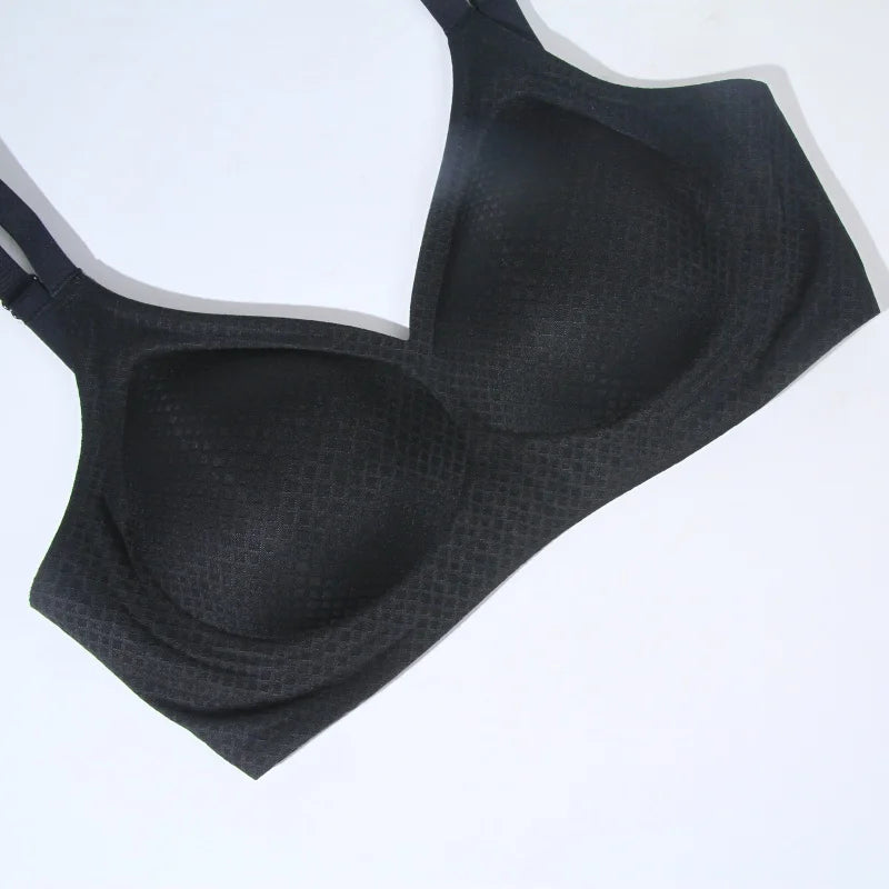 Mastectomy L/XL/2XL Plus Size Bra Breast + Silicone Pads Prosthesis Wireless Post-Surgery Pocket Design for Breast Forms Enhancement Inserts Silicone Bra Women Underwear Products