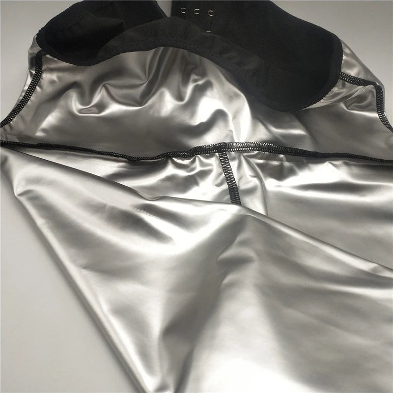 S-5XL Shorts and Long Tight Leggings Women's High Waist Compression Thermal Workout Exercise Body Shaper Tights Breasted Sweat Pants Shorts Sauna Suit for Home Use