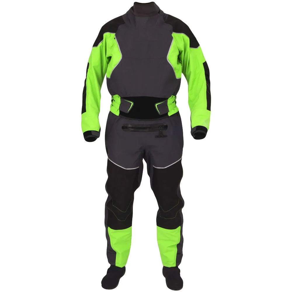 NEW  3-Layer Dry Suit Waterproof Breathable Free Diving Dry Suit for Outdoor Kayak Canoe Professional Training Men Water Sports Apparel Suits