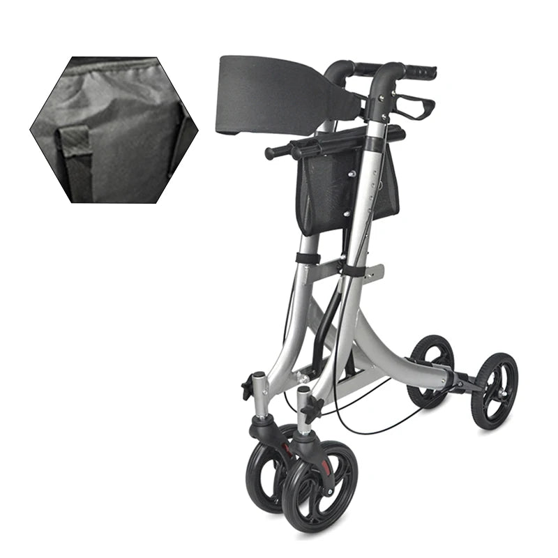Elderly Outdoor Shopping Cart High Load-Bearing Good Market Prospect High-Quality Medical-Friendly Driving AIDS Mobility Zimmer Frames Outdoor Walker Health Care Supplies