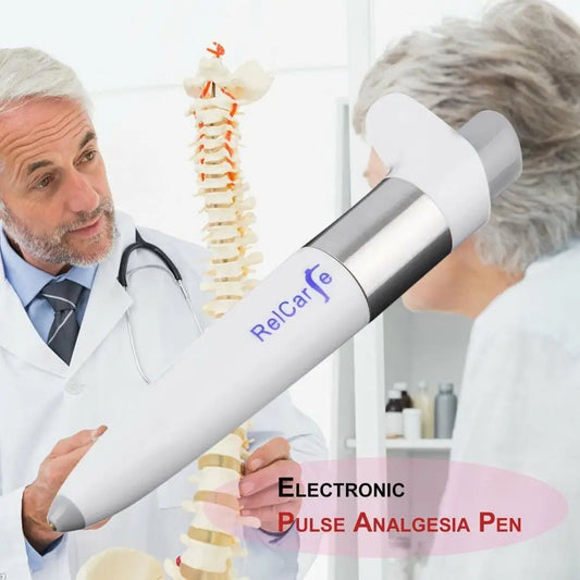 NEW Arrivals Electronic Pulse Analgesia Pen Pain Relief  Sciatica Joint Portable Handheld Point Massage Pen Massage Relaxation Accessories Health Care Supplies
