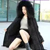 NEW Arrivals 10 Colors M-3XL Chic Winter Ladies Coat Warm Long Waterproof with Faux Fur Liner and Fur Collar Snow Outerwear Jackets Women Winter Fashion Apparel Supplies