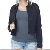 White/Blue/Black Color S-3XL Turned Collar Solid Color Single Breasted Women's Autumn Spring Streetwear Fashion Denim Short Coat Mini Jeans Jackets Women Casual Clothing Supplies.