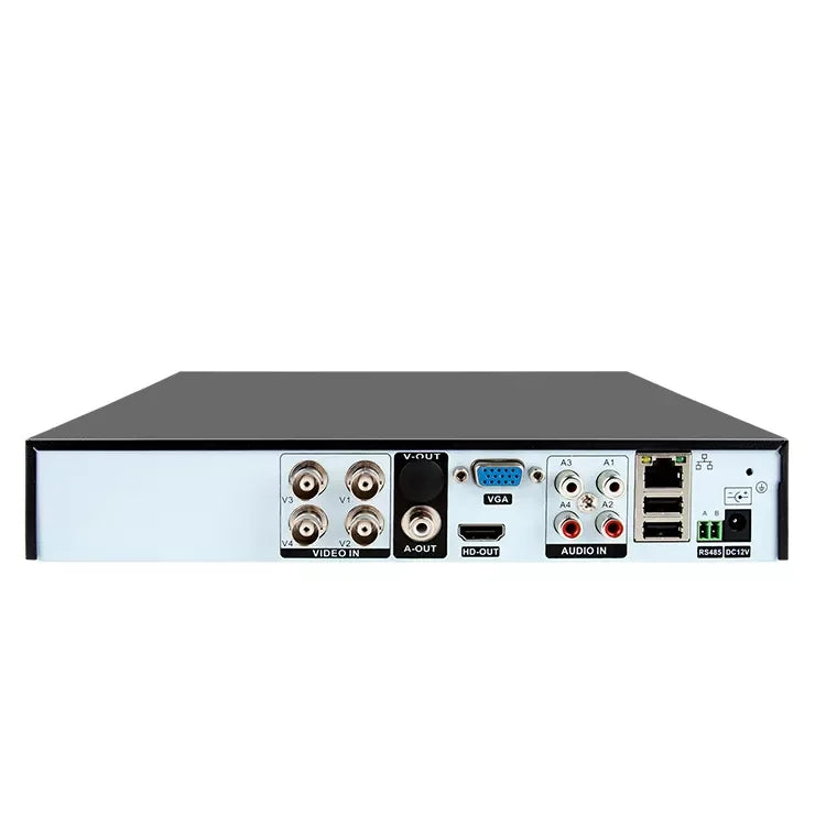 Home Villa Business Office 4 Channels XM CCTV 5MP-N H.265 4CH DVR 6 in 1 XVI/AHD/TVI/CVI/CVBS/IP P2P 5MN CCTV Camera Digital Video Recorder Security Supplies