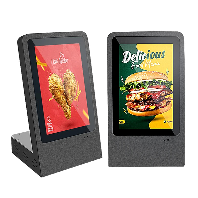 10.1inch Wi-Fi Android 11 OS Desktop Digital Signage Stand Menu Touch Screen Restaurant Payment Mall Food Kiosk Menu Display Business Shop Advertising Screen