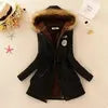 BEST PRICE 10 Colors S-3XL Plus Size Long Sleeve Thick Warmth Clothing Autumn Winter Warm New Hooded Cotton Casual Jacket Snow Boots Outerwear Coats Women Winter Apparel Supplies