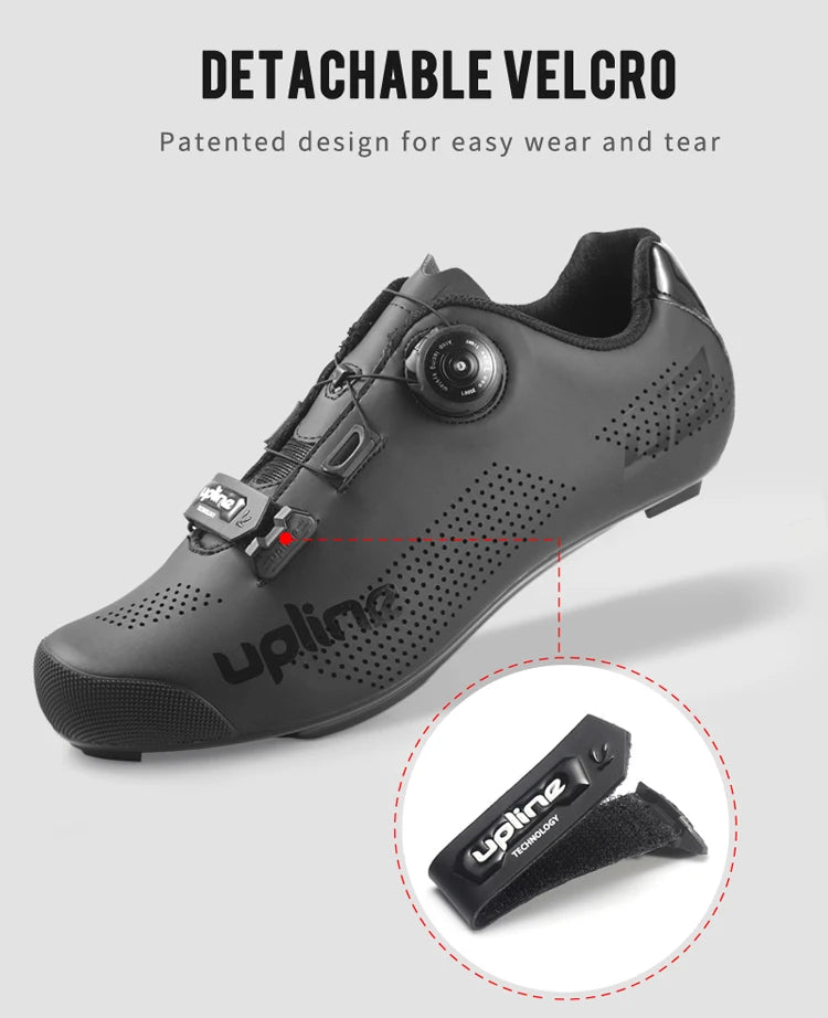 NEW Arrivals Black/White/Red Color Professional Road Cycling Shoes Men/Women Road Bike Shoes Ultralight Bicycle Sneakers Self-Locking Professional Cleat Shoes