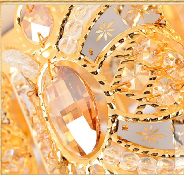 HOT SALE Villa Home Living Room Italian Modern Round Luxury K9 Crystal Ceiling Chandelier Light Villa Living Room Crystal Ceiling Light Art Decoration Home Lighting Supplies