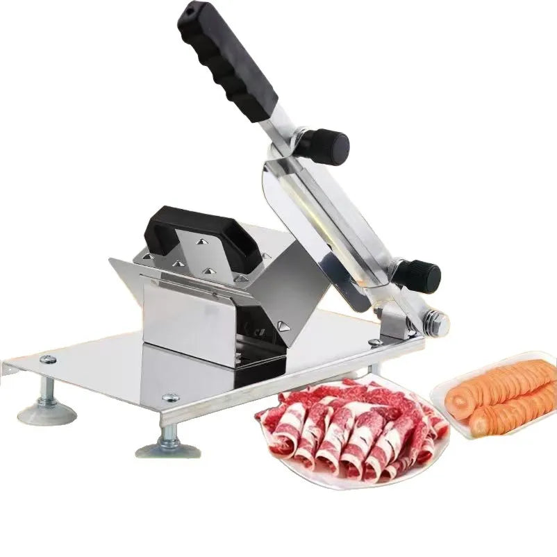 Home Use Hot Pot Meat Slicer Vegetable Slicer Beef Slice Professional Machine Manual Frozen Cheese Slicer Kitchenware Accessories Household Supplies