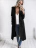 New Styles 5 Colors S-3XL Plus Size Autumn Winter Fashion Leisure Ladies Long Coats for Women Woolen Coat Women Streetwear Apparel Casual Clothing Supplies