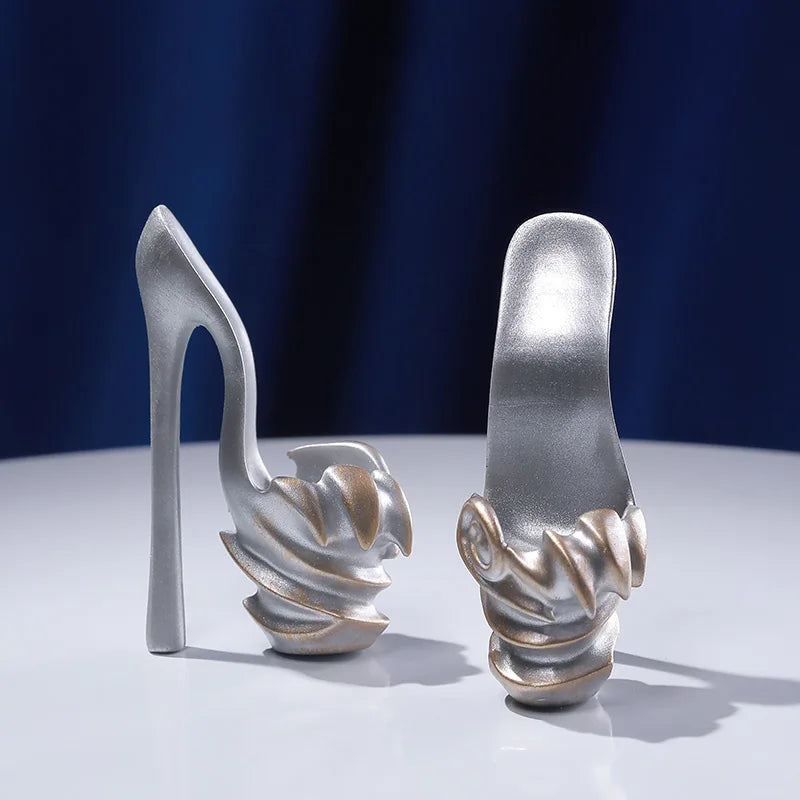 NEW!!!! HOT SALE!!!! Golden/Silver/Transparent Doll Shoes 1/4 BJD High Heel Shoes Super Model Girls Feet Accessories Supplies for MSD Special Size Women Body Art Doll Fashion Shoes Products