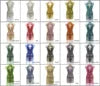 18 Colors One Size (86x45cm) Women's Luxury Rhinestones Crystal  Bodice Appliques Crystal Panel Celebrities Dress Wedding Guest Party Prom Sexy Evening Party Mini Gown Ladies Luxury Clothing Supplies