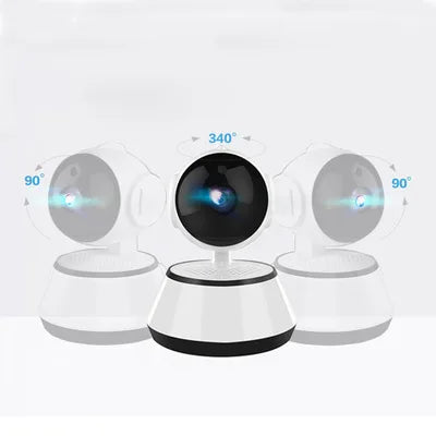 Mini Home Security Camera HD 720P 1.0MP 360 Degree Mini Robot Baby Elderly Care Monitor V380 Wi-Fi App IP Camera Home Security Products