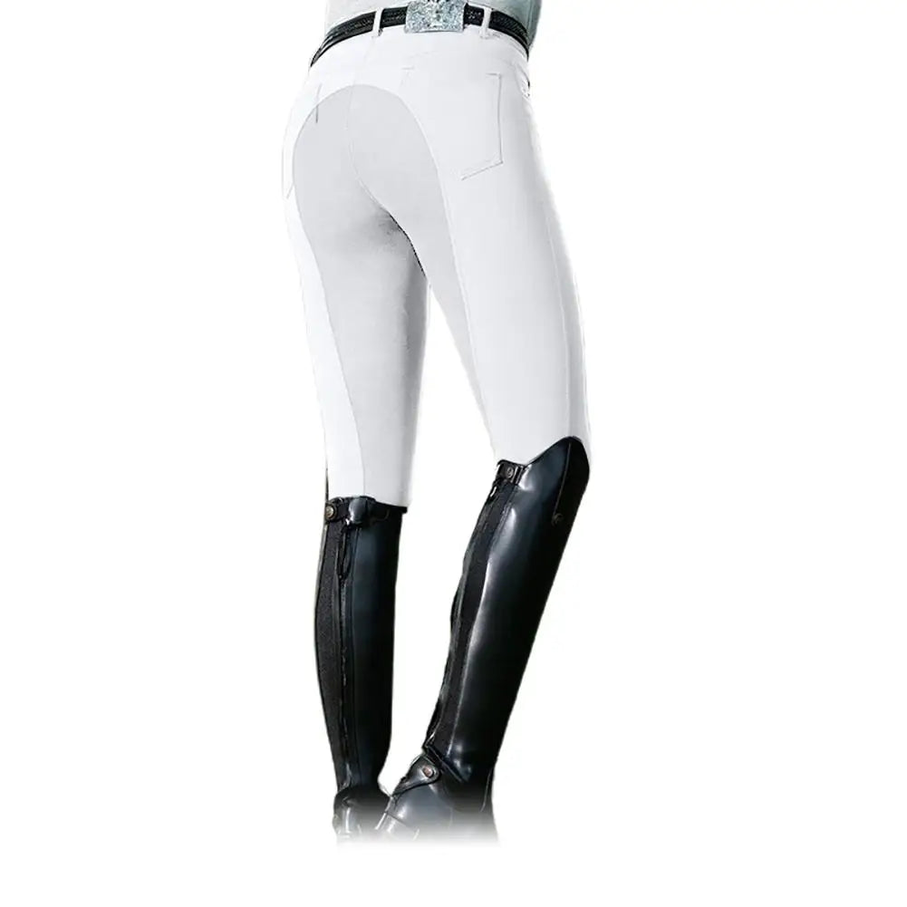 NEW Arrivals S-3XL 5 Colors Fashion Women Equestrian Jodhpurs Pants High Waist Elastic Silicone Anti-Slip Quick Dry Horse Racing Skinny Trousers Horse Riding Camping Running Climbing Pants