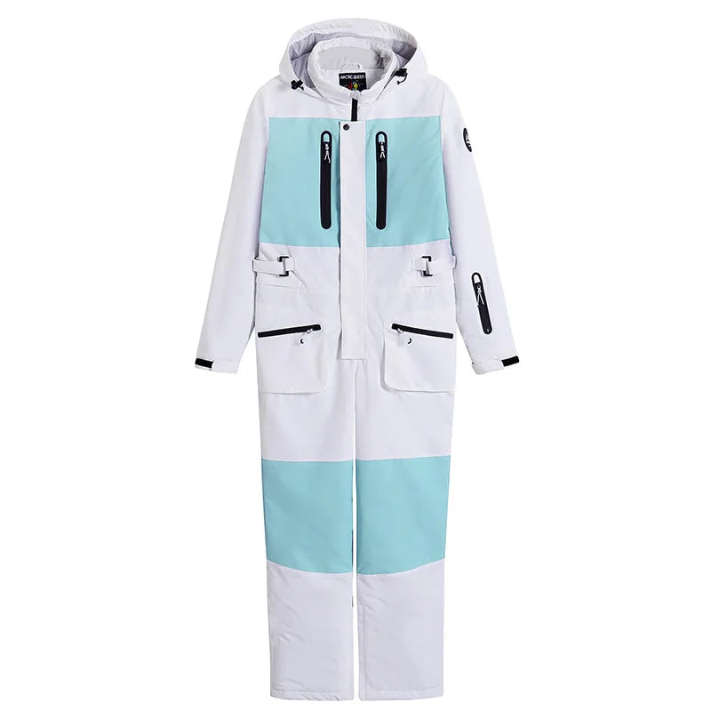 NEW Arrivals 8 Colors  Winter Outdoor Windproof Waterproof Warm Snowboard Double-Board Women Men's One-piece Ski Suit Ski Jacket Ski Pants Jumpsuit Snowmobile Ski Center Suit Winter Sports Apparel Clothing Supplies