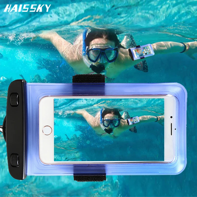 NEW Arrivals Universal Waterproof Phone Case Arm Band Bag For iPhone 13 12 11 Pro Max XR X XS 7 8 Plus Samsung S21 S22 Swim Water Proof Pouch Sports Supplies