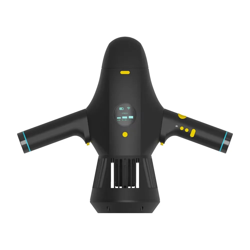 M1 Two-Way Top Quality Electric Underwater Booster Multifunctional Diving Sea Scooter 0-10km/h 6Ah Battery Scuba Snorkeling Electric Scooter Summer Water Sports Supplies