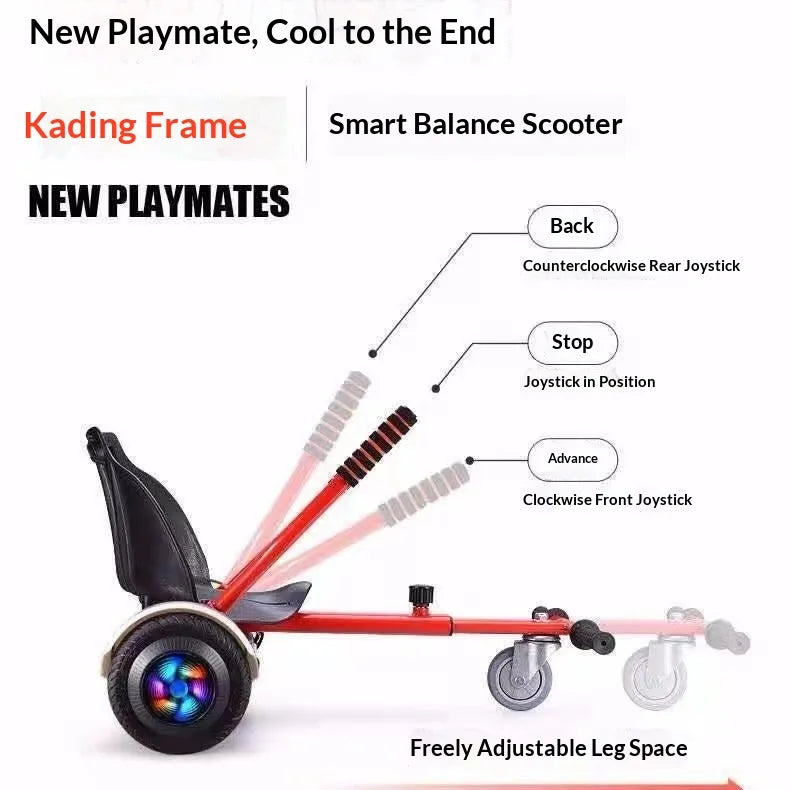 HOT SALE Electric Cross-Border Self-Balancing Go-Kart Frame for Balance Bikes 7-inch/8-inch/10-inch 25km/h Max Speed 120kg Load Capacity