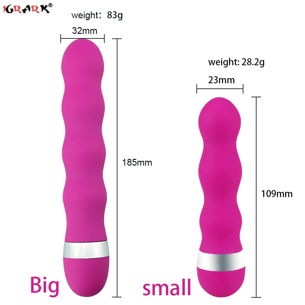 Portable Dildo Vibrator Sex Toys For Women AV Stick Vagina Massager Female Masturbator G Spot Clitoris Stimulator Anal Butt Plug