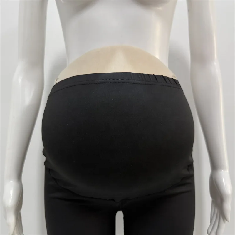 NEW Arrivals Women's Maternity Shorts Over the Belly Buttery Soft Stretchy Breathable Pullover Closure Lounge Yoga Shorts Pregnancy Activewear Sports Apparel Accessories