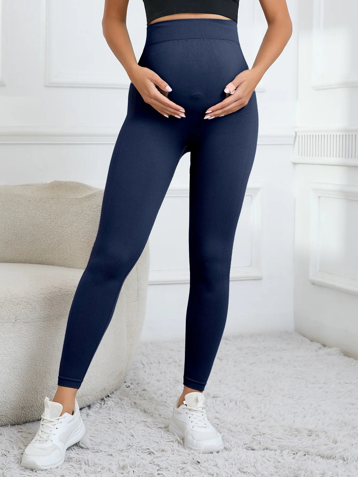 NEW Arrivals 7 Colors Women's Maternity Pants High Waist Leggings Quick-Dry Moisture-Wicking Elastic Belly Support New Design Pants Outdoor Hiking Fitness Activewear Sportswear