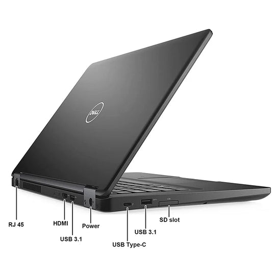 Original Dell  New Professional Laptop Latitude 5490 14.1 "Business I5-8th 8GB Ram 256 SSD Home Office Computer Supplies