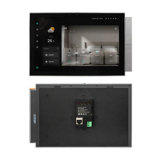 EU/US TUYA APP  Smart Central Controller Wi-Fi Remote Control Built in Zigbee Gateway 10.1 Inch Control Panel for Smart Home Life Supplies.